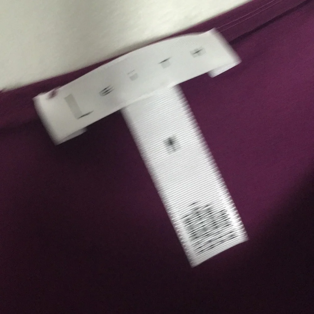 LEITH Purple top - Picture 2 of 4
